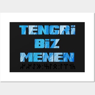 Tengri Biz Menen Posters and Art